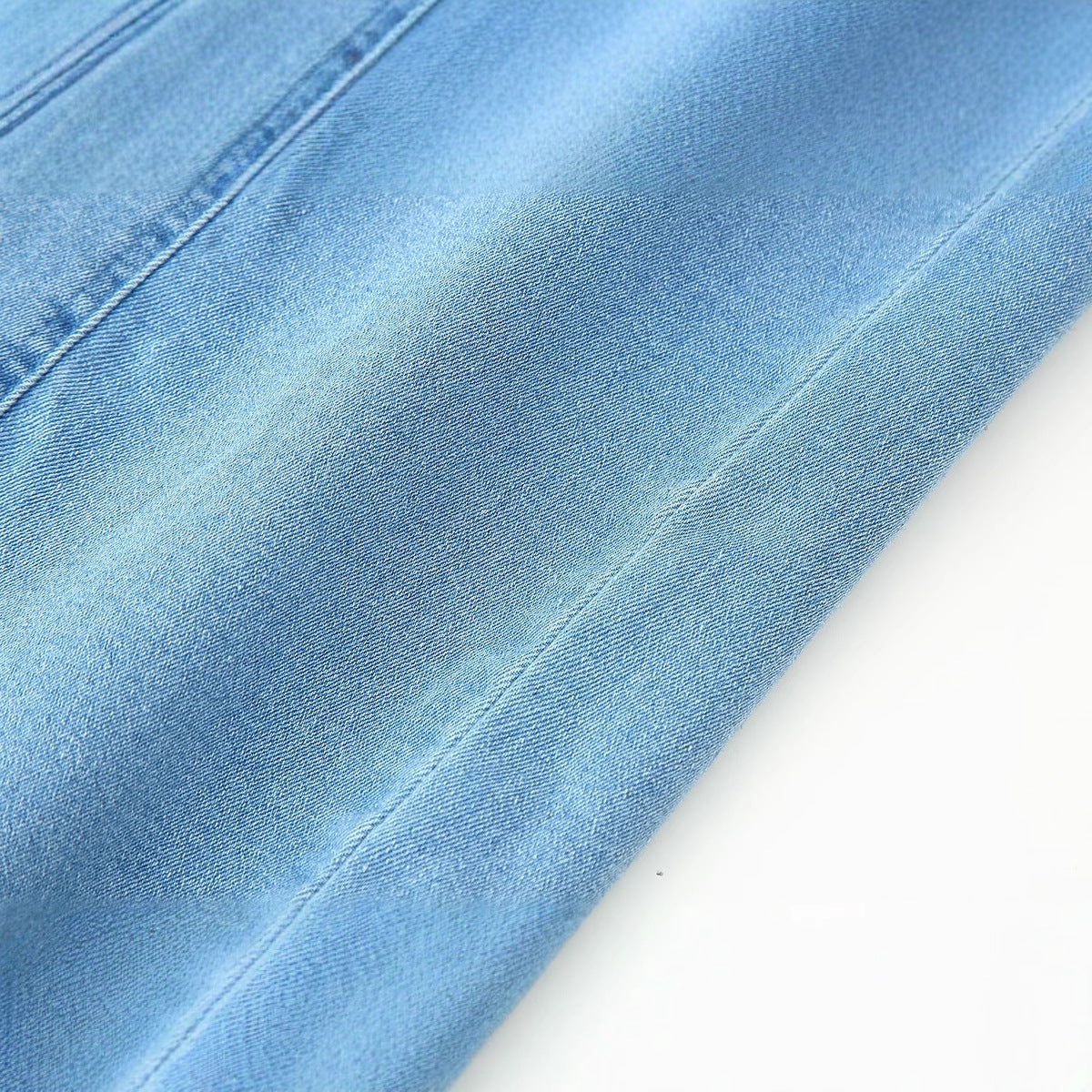 Robe en jean pour femmes au style élégant de chemisier avec fermeture à boutons Chic und Stil