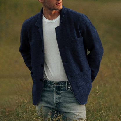 Cardigan pour hommes avec poches pratiques et coupe moderne Chic und Stil