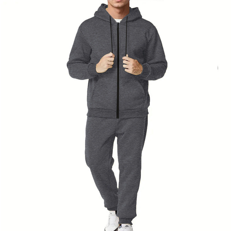 Costume de loisirs sportif pour hommes avec poches pratiques et fermeture éclair Chic und Stil