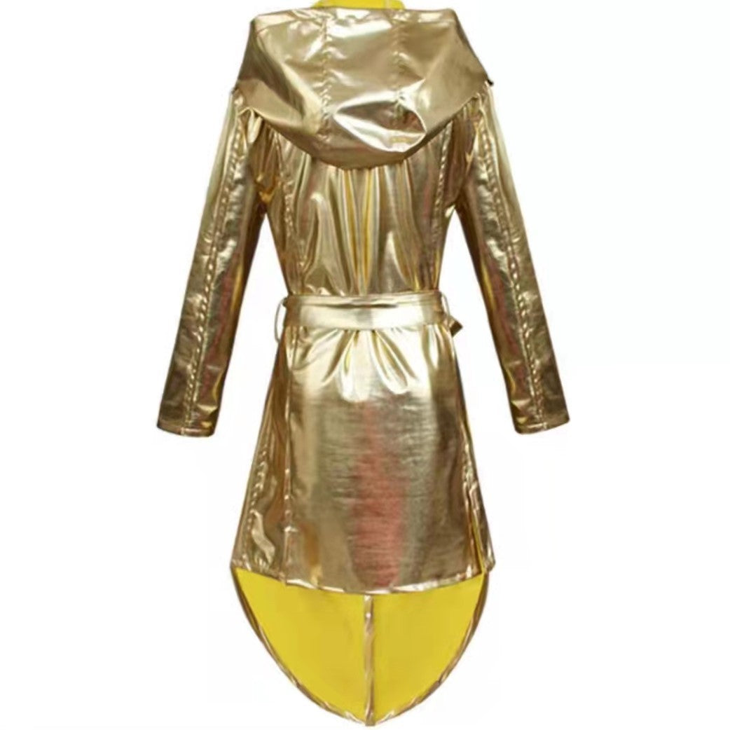 Dames Brillante Cape Town Veste avec Capuche et Ceinture Ajustable Chic und Stil