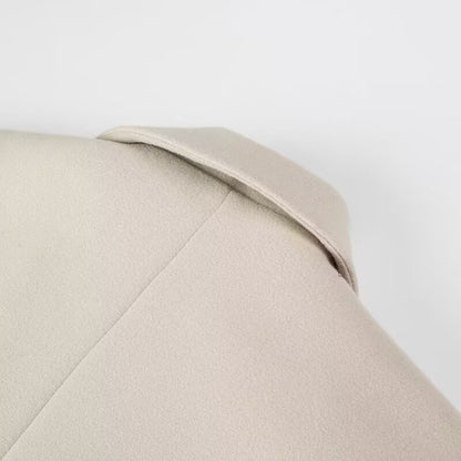 Dames élégant blazer-manteau avec franges Chic und Stil