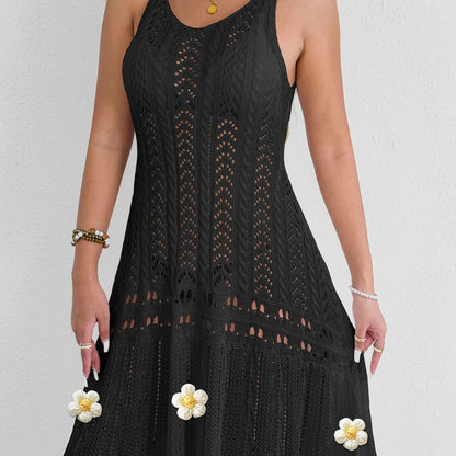 Robe de plage en crochet pour femmes Chic und Stil