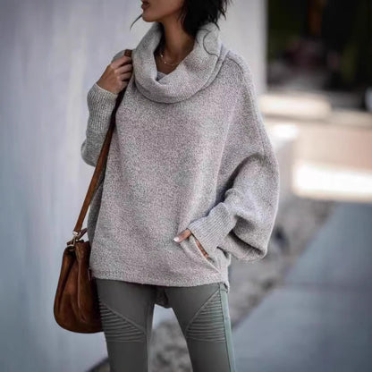 Dames hoodie en laine douce Chic und Stil