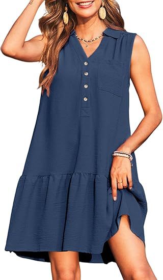 Robe d'été décontractée pour femme Chic und Stil