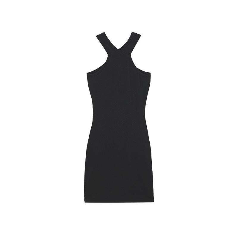 Robe Mini Halter Bodycon Femme Chic und Stil