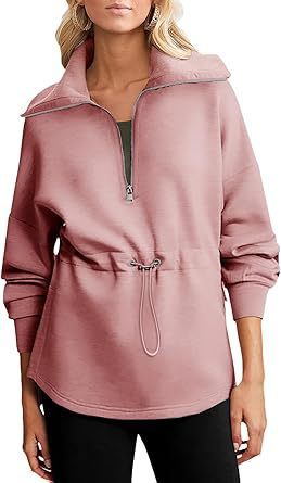 Pull à capuche décontracté pour femmes avec réglage pratique par cordon Chic und Stil