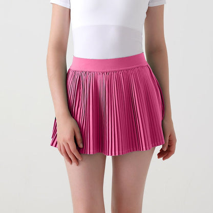 Jupe mini plissée pour femmes avec taille élastique et tissu léger Chic und Stil