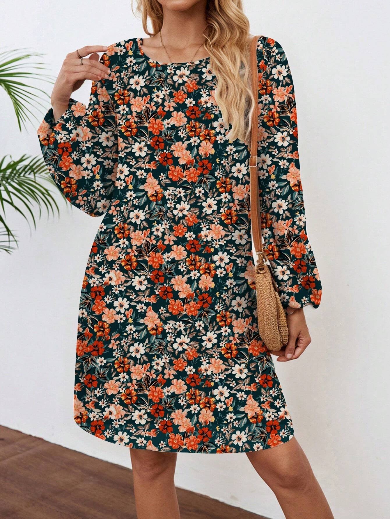 motif floral / XL