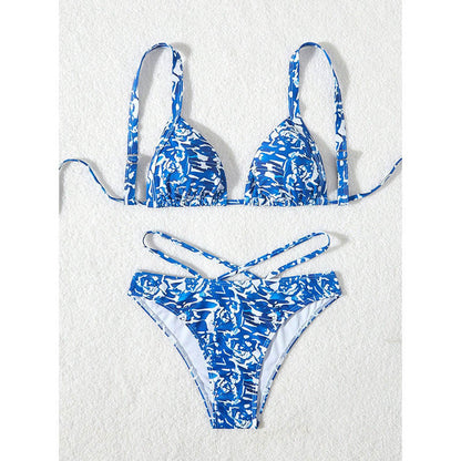 Dames Ensemble de bikini triangle ajustable élégant Chic und Stil