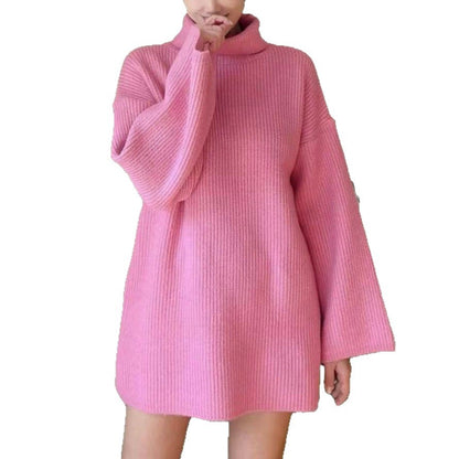 Dames Gros Pull en Tricot Chic und Stil