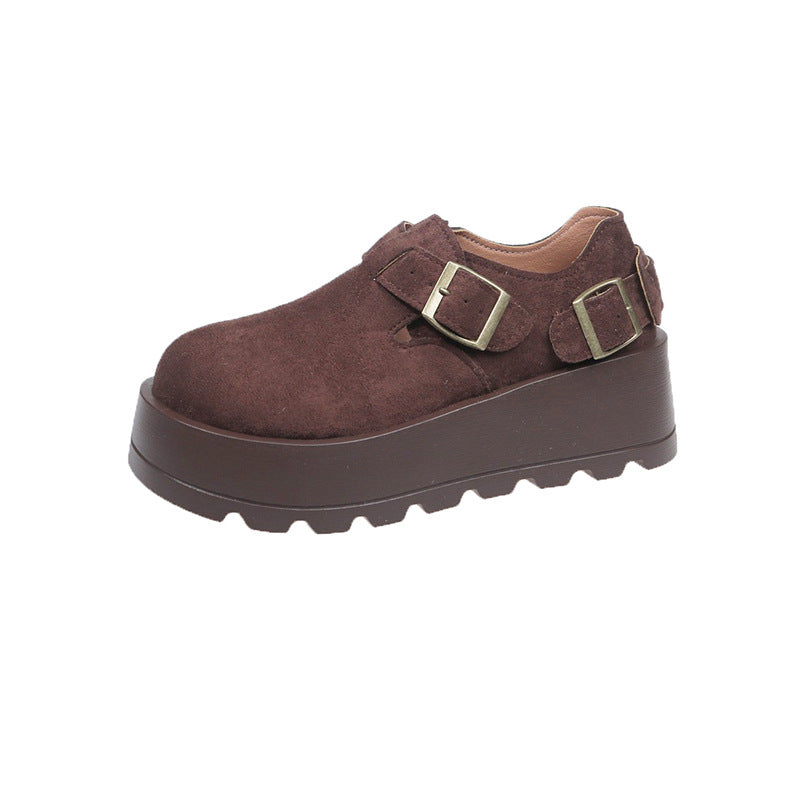 Clogs pour femmes avec design à boucles à la mode et semelle rembourrée Chic und Stil