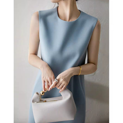 Robe sans manches élégante pour femmes Chic und Stil