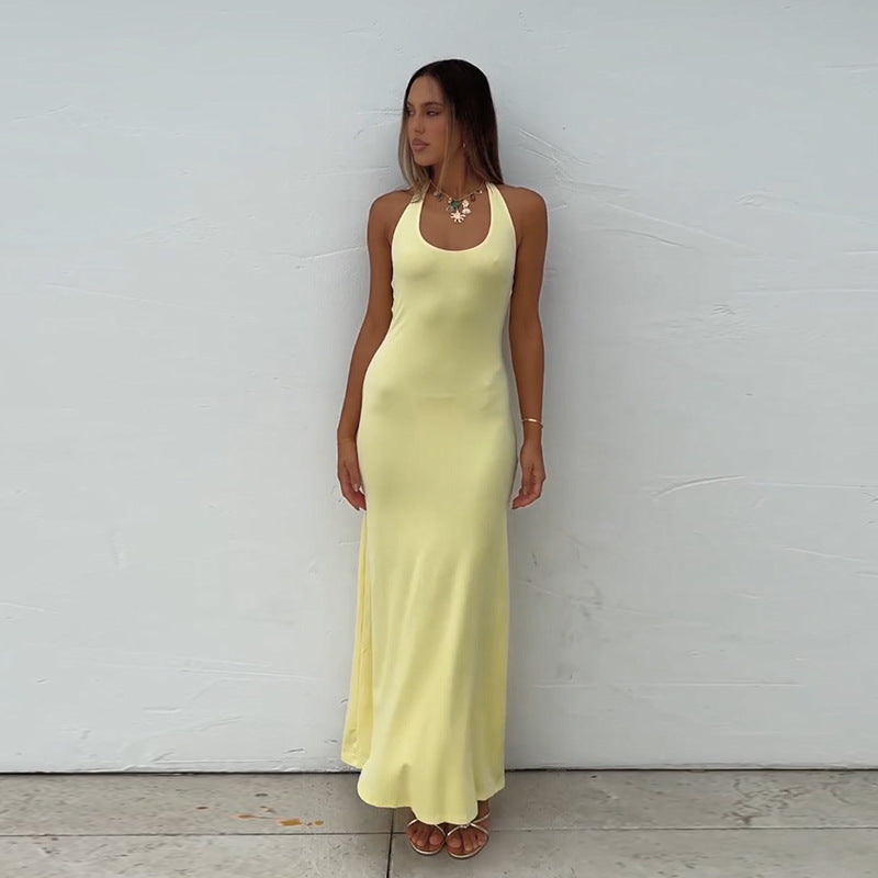 Robe maxi sculptante pour femmes Chic und Stil