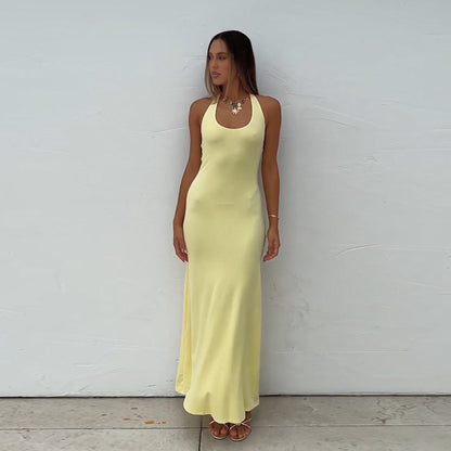 Robe maxi sculptante pour femmes Chic und Stil