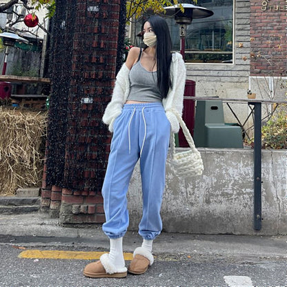 Pantalons de survêtement confortables pour femmes avec taille élastique Chic & Stil