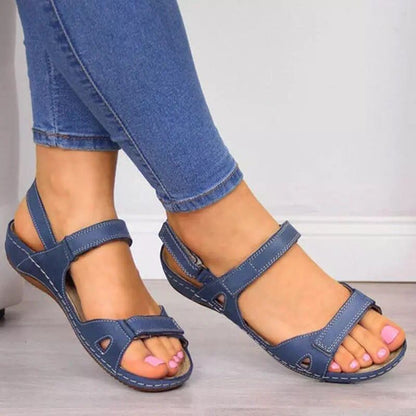 Sandales de confort décontractées réglables pour femmes Chic und Stil