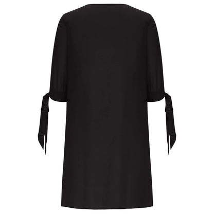 Robe femme flatteuse à décolleté en V avec ornements en sequins Chic und Stil