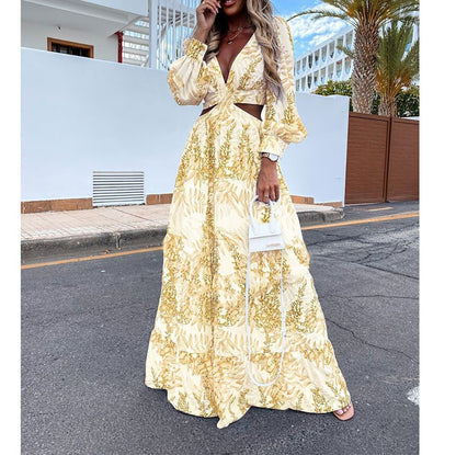Robe Maxi Bohème pour Femmes Chic und Stil