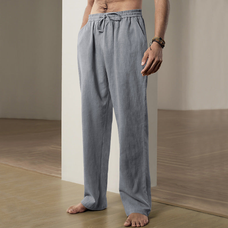 Comfortable leisure pants for men with elastic waistband Chic and Style