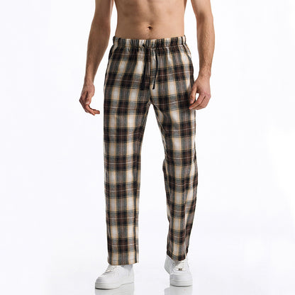 Comfortable tartan pants for men Chic and Style