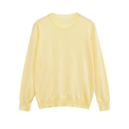 Dames pull décontracté en matériau doux Chic und Stil