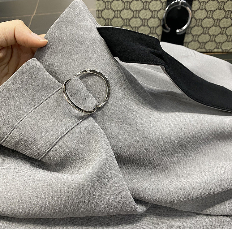 Tailored blazer set for women and wide-leg pants Chic and Style