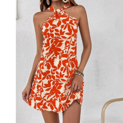 Robe A-ligne dos nu Chic und Stil