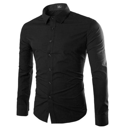 Chemise élégante à manches longues pour hommes Chic und Stil