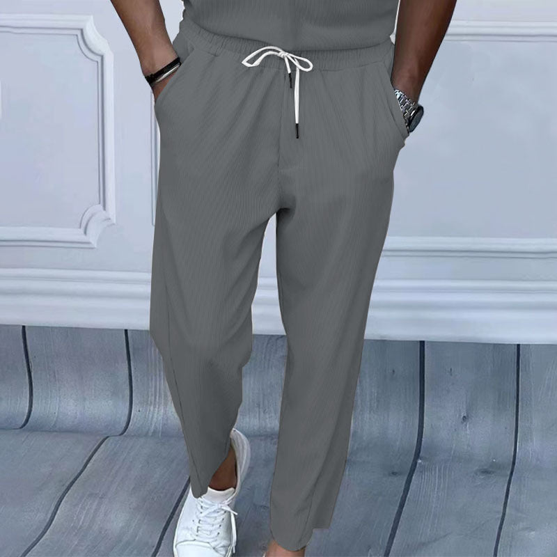 Comfortable men's lounge pants with side pockets Chic and Style