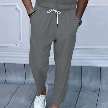 Comfortable men's lounge pants with side pockets Chic and Style