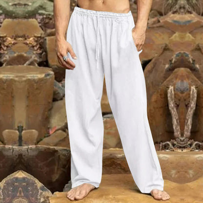 Comfortable casual pants for men with adjustable waist Chic and Style