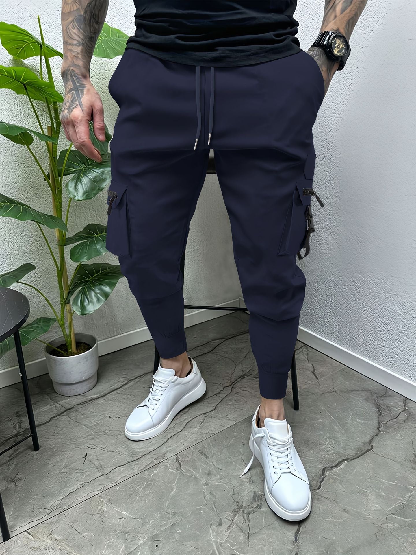 Men's Chic Cargo Jogging Pants