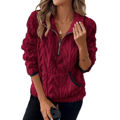 Pull en polaire pour femmes Chic und Stil