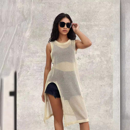 Robe en filet pour dames Chic und Stil