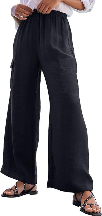 Women Lightweight Jersey Cargo Pants Chic and Style