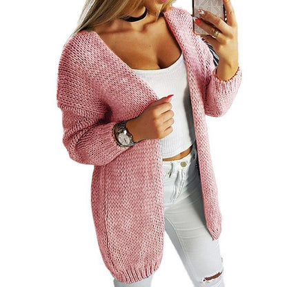 Cardigan en tricot décontracté pour femmes avec un matériau doux et une coupe décontractée Chic und Stil