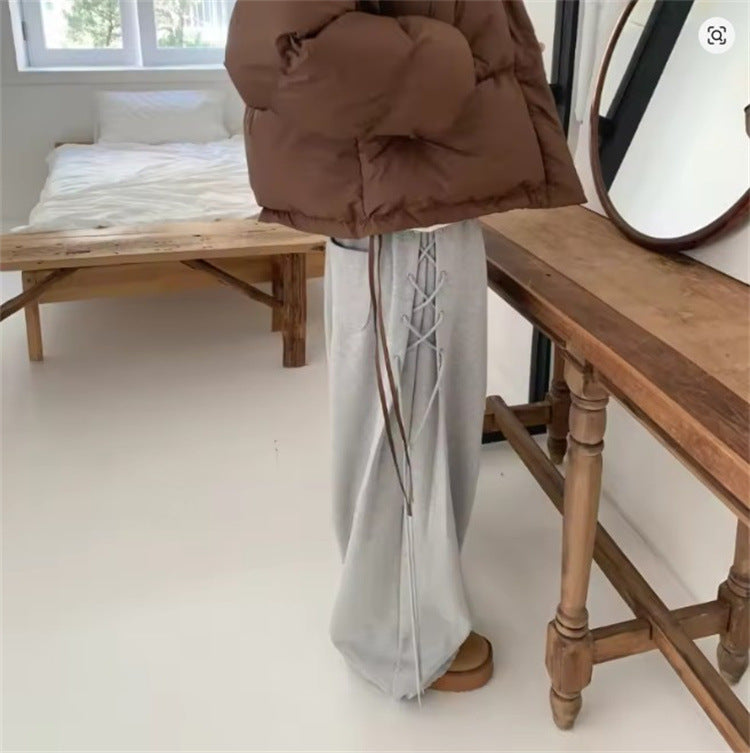 Ladies quilted jackets and casual leisure pants Chic and Style