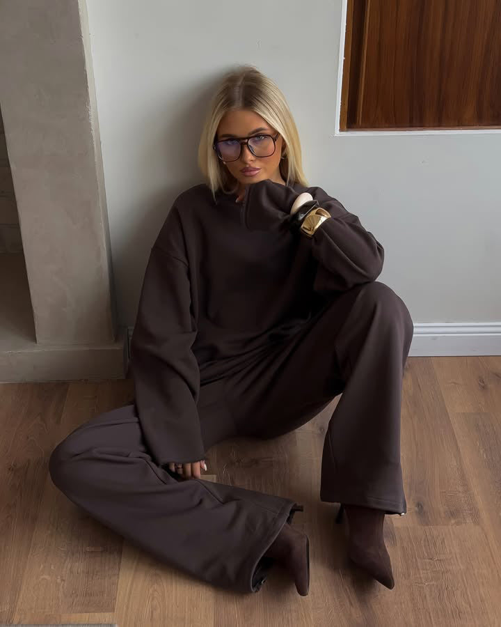 Women Comfortable High-Waisted Sweatpants Chic and Style