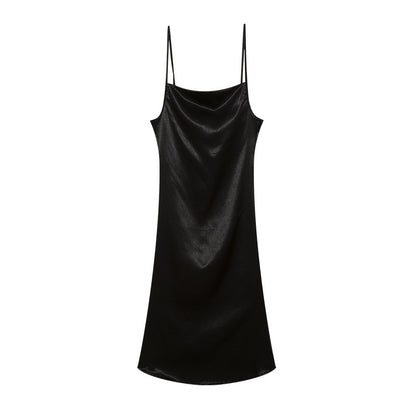 Chemise de nuit en satin pour dames Chic und Stil