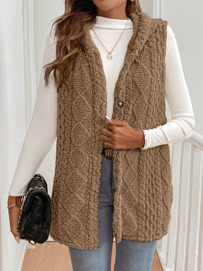 Dames gilet confortable Chic und Stil