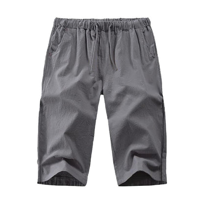 Pantalons de loisirs légers pour hommes avec taille élastique et poches latérales pratiques Chic und Stil
