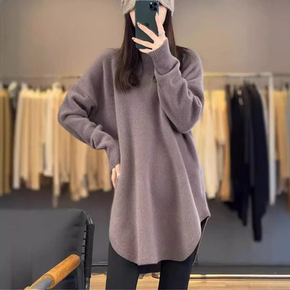 Pull décontracté pour femmes avec une coupe ample en laine de haute qualité Chic und Stil