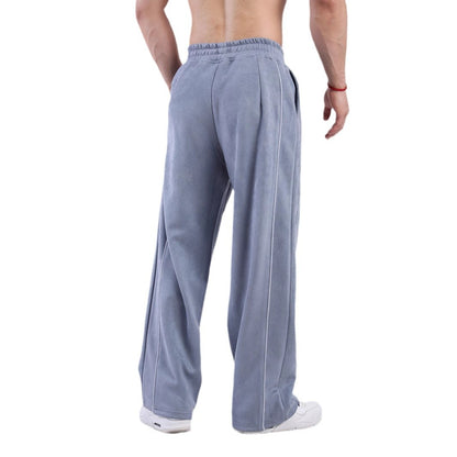 Women's lounge pants with elastic waistband and side pockets Chic und Stil
