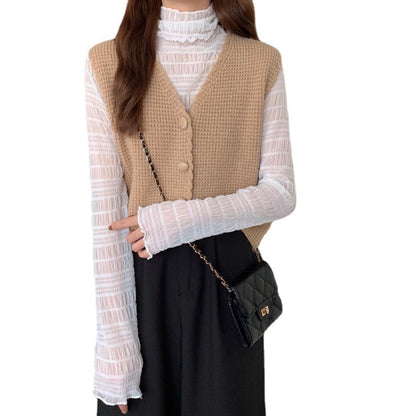 Dames gilet en tricot Chic und Stil