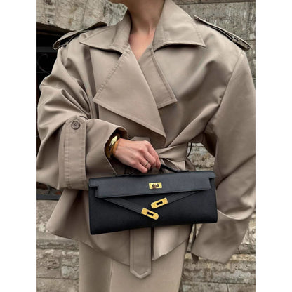 Dames grande taille trench-coat Chic und Stil