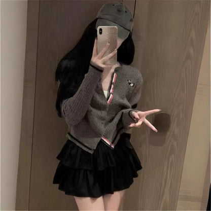 Dames gilet décontracté avec accents à la mode et détails contrastants Chic und Stil