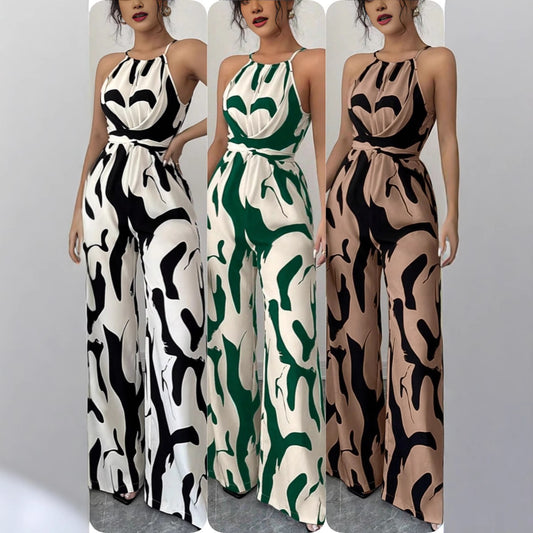 Dames Combinaison avec col haut et élégante drapé Chic und Stil