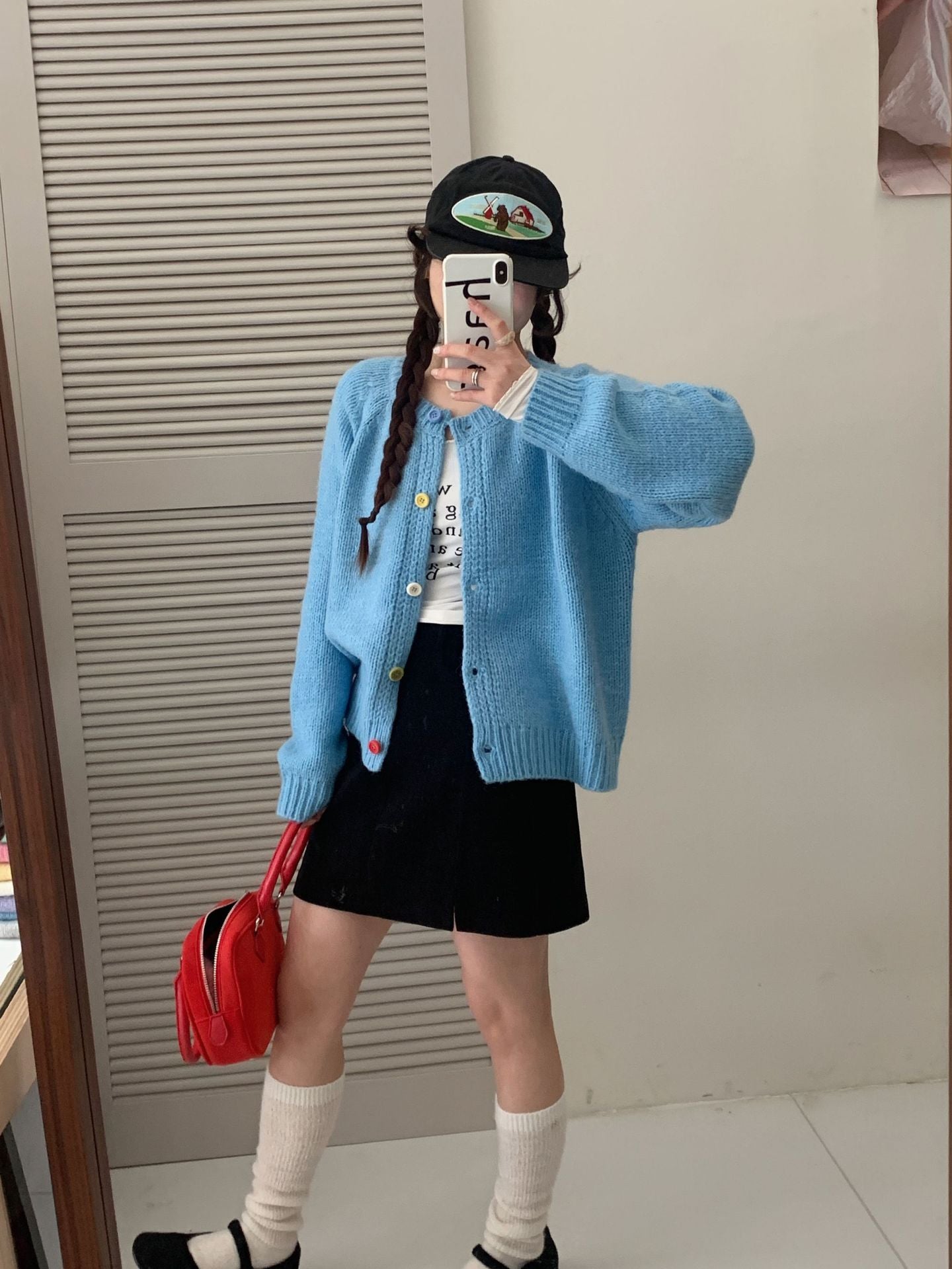 Dames Pull-over douillet avec des boutons colorés et coupe décontractée Chic und Stil