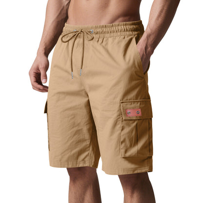 Shorts cargo pour hommes avec taille élastique et poches latérales pratiques Chic und Stil