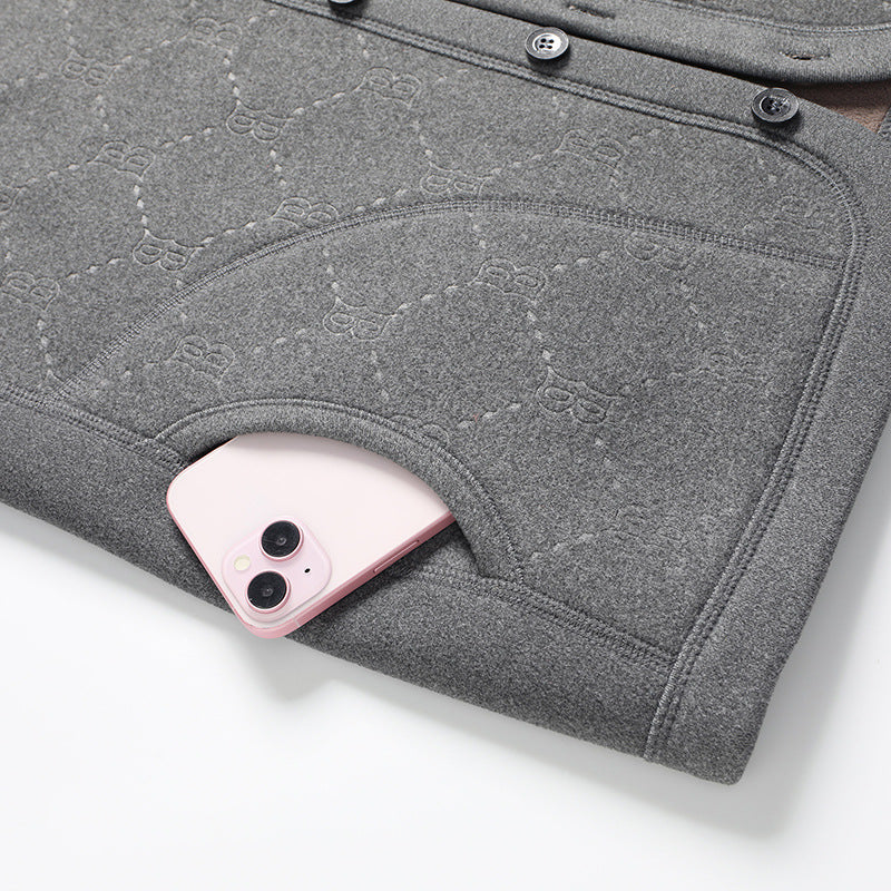 Dames Gilet en Tricot Modèle avec Boutons Chic und Stil